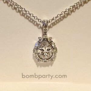 Bomb Party Necklace RBP 3703 Sterling Club